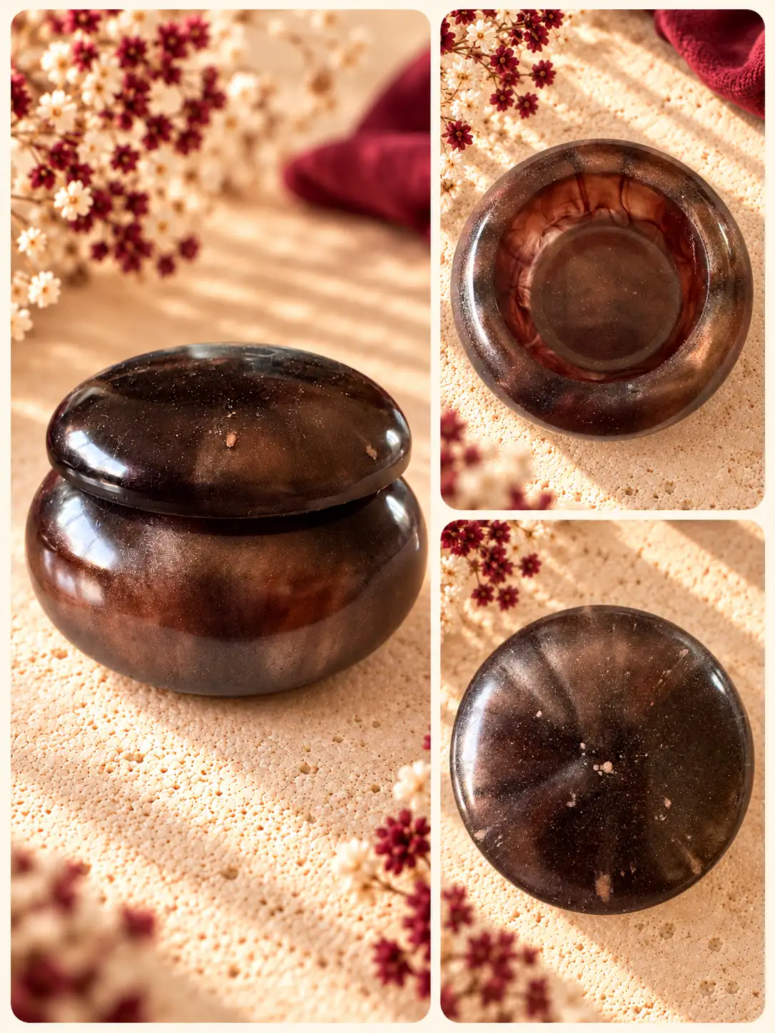 Opale chocolat & bronze
